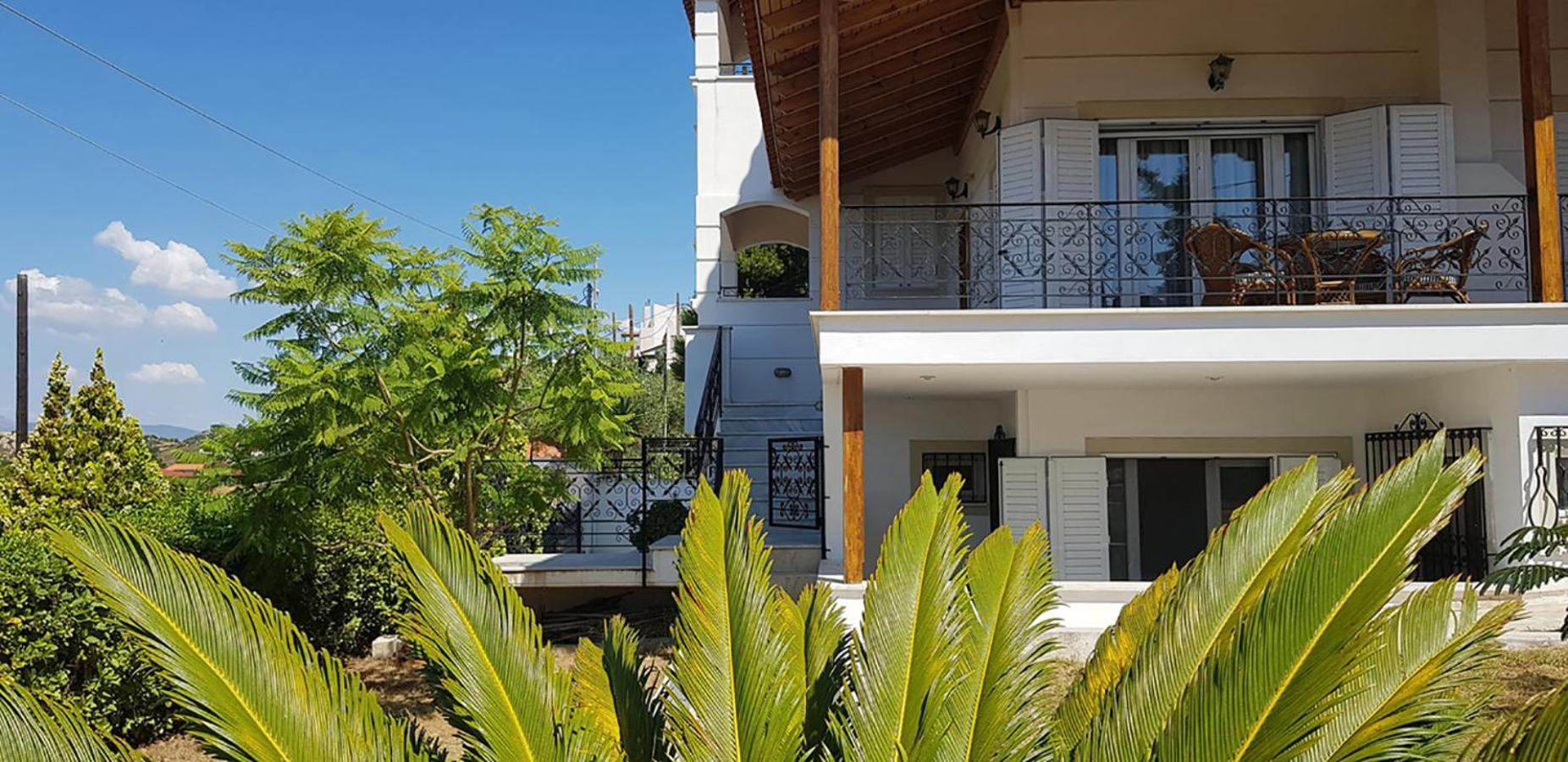 The Mirador Boutique Villa With Scenic Sea View Porto Rafti Exterior photo