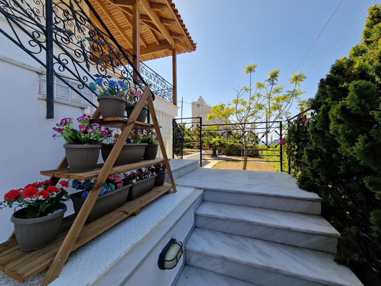 The Mirador Boutique Villa With Scenic Sea View Porto Rafti Exterior photo
